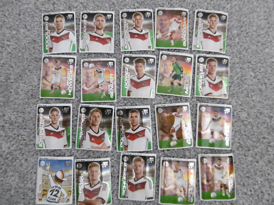 Kinder Riegel Team Sticker Panini 2014 WM FIFA World Cup Brasil Fußball Karten S