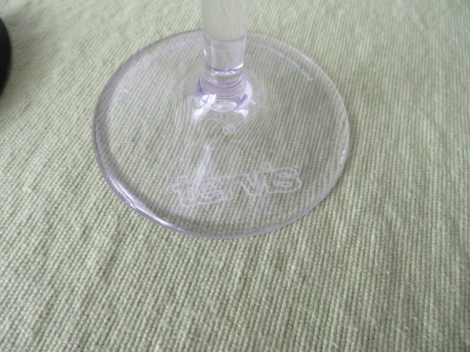 Tervis Stemmed Wine Glass/Goblet8 1/2" Tall GobletSAVE WATER DRINK
