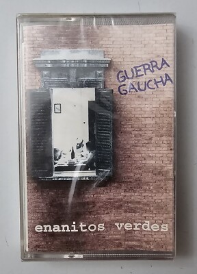 CASSETTE ENANITOS VERDES Guerra Gaucha Spain EMI 1996 ROCK ARG FACTORY SEALED