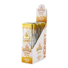 True Hemp HONEY Herbal Rolling Papers (Full Box of 25 Pouches/2 Per Pack)