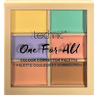 TECHNIC One For All Cream Concealer Colour Corrector Creamy Palette Vegan *NEU*
