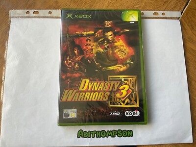 dynasty warriors 3 Spiele Xbox Brandneu & Sealed
