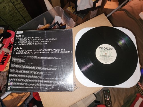 COOLIO - 1,2,3,4 (SOMETHING NEW) - Kinda High Kinda Drunk 12" Vinyl Record 1996 - Picture 6 of 22