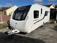 2014 Swift Challenger 570 Se Touring Caravan, With Motormover.