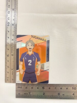 Haikyuu!! Haikyu!! Koshi Sugawara Trading Card TCG CCG Bandai From