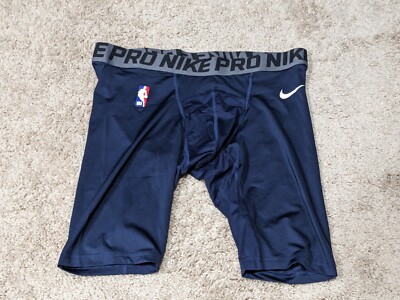 NIKE PRO NBA Training SHORTS Player ISSUE PE 880802-419 Navy XL Rare