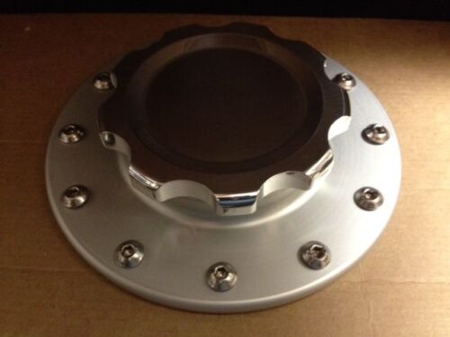 Billet Aluminum Easy Fill Fuel Cell Gas Cap With 12 Hole Cell Bung Anodized  | eBay