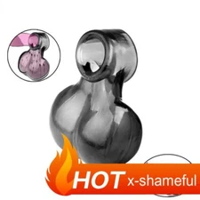 Binding Male Ring Scrotum Cage Ball Stretcher Time Delay Sleeve Adults Men