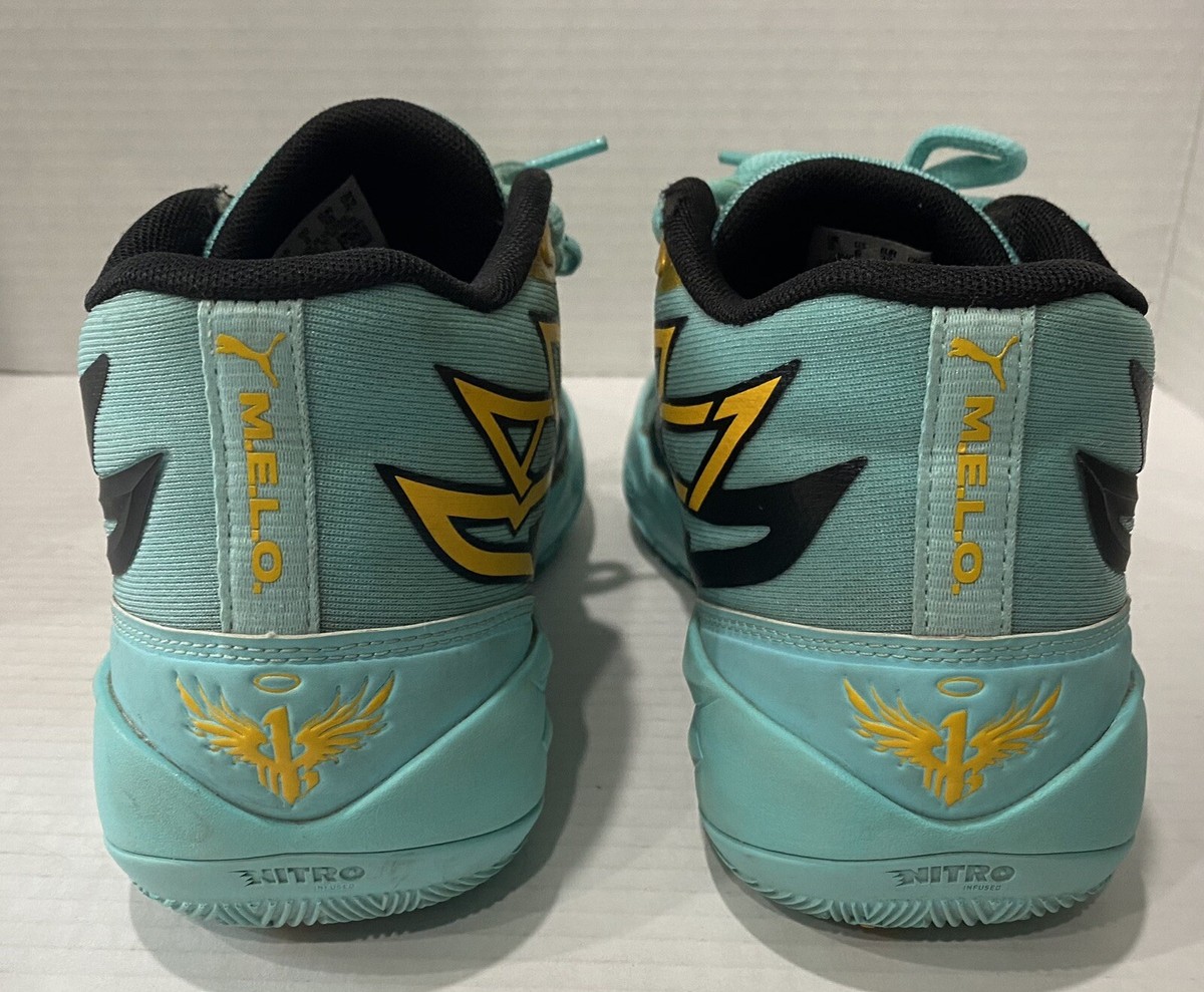 PUMA El Shoes Mens Size 7 Blue Mid Top Basketball Sneakers Cushioned 377616-01 New Puma Mb1 Team Basketball Men main image 2