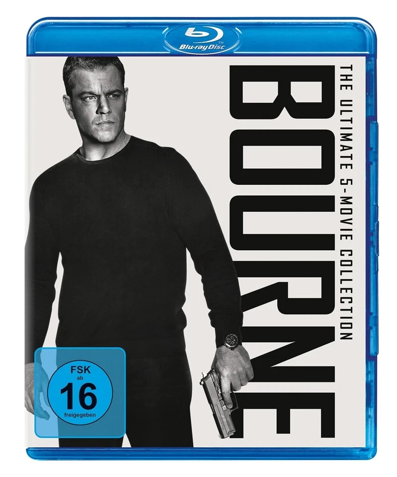 Bourne - Collection Teil: 1 - 5 (2002 - 2016)[5 Blu-ray's/Neu/OVP] Matt Damon - Bild 2 von 2