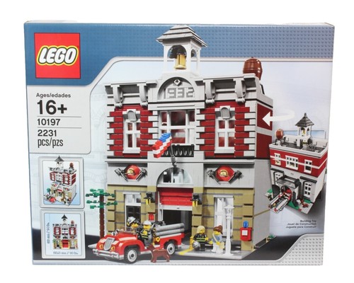 LEGO 60321 City Fire Brigade - Factory Sealed - 766 Piece Lego Set