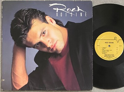 ROCH VOISINE Self Titled LP Private Melodic Pop Rock AOR w/ Lyric Inner EX 