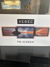 Xebec Tri-Screen Portable Laptop Workstation- 2 Dual 10.1" 1920 x 1200 Full HD