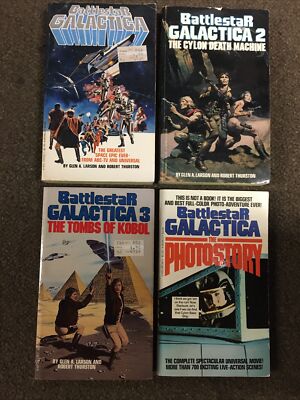 Battlestar Galactica Lot Of 3 plus 1