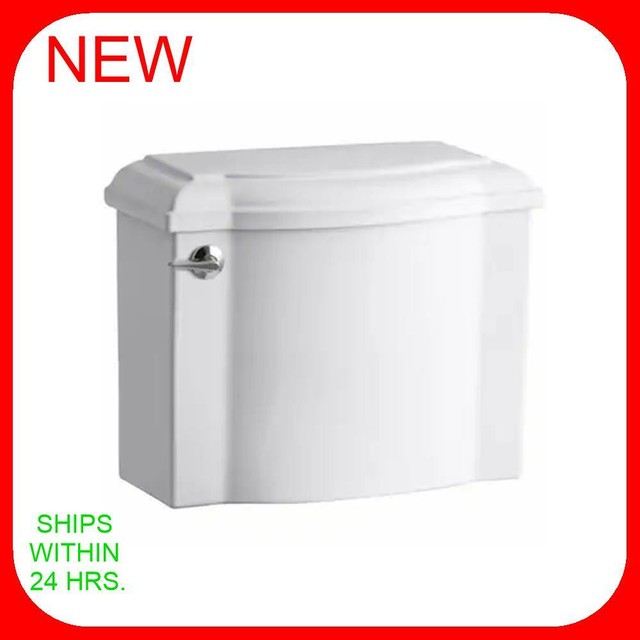 KOHLER Devonshire Toilet Tank, White K44380 eBay