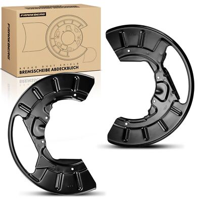 2x Spritzblech Bremsscheibe Vorne für VW Phaeton 3D1 3D2 3D3 3D4 3D6 3D0615311C