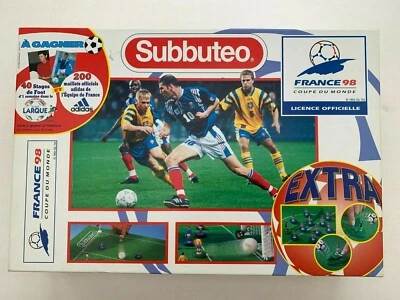 RARE COFFRET SUBBUTEO COUPE DU MONDE FRANCE 98 // WORLD CUP 1998 // ZIDANE - Photo 1/4