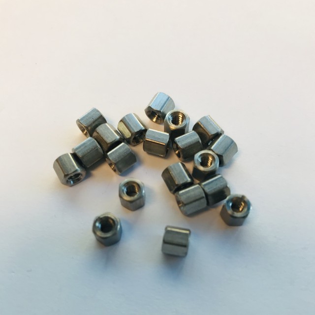 RAF Electronic Hardware Standoffs & Spacers 3/16 LNGTH 440 STD FML HEX