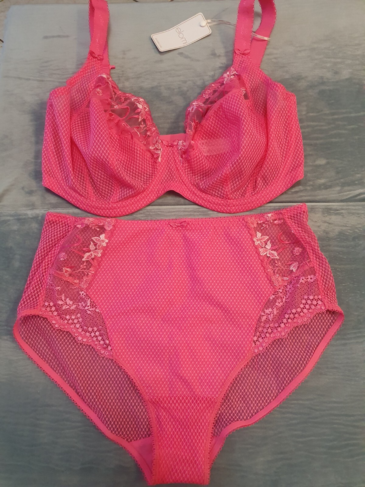 Conjunto Lencería Elomi 2 Piezas Sujetador EU 75J Bragas EU M