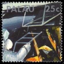 PALAU 218o - Apollo XI Lunar Landing 
