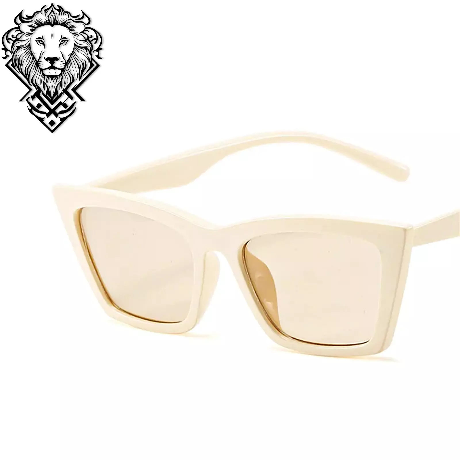 Ladies Luxury Fashion Retro Eyewear Vintage Cat Eye Womens Stylish Sunglasses