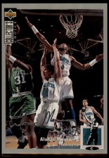 1994-95 Collector's Choice #133 Alonzo Mourning Silver Signature