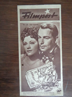 Filmprogramm FP 122 In Ketten um Kap Horn / Two Years Before the Mast
