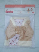 NEW COROLLE HAPPY REINDEER COAT CLOTHES FITS TO 12-INCH BABY DOLLS FPP46-0
