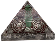 Patented Vibonite Orgonite Pyramid (Vibe Style - Harmony)