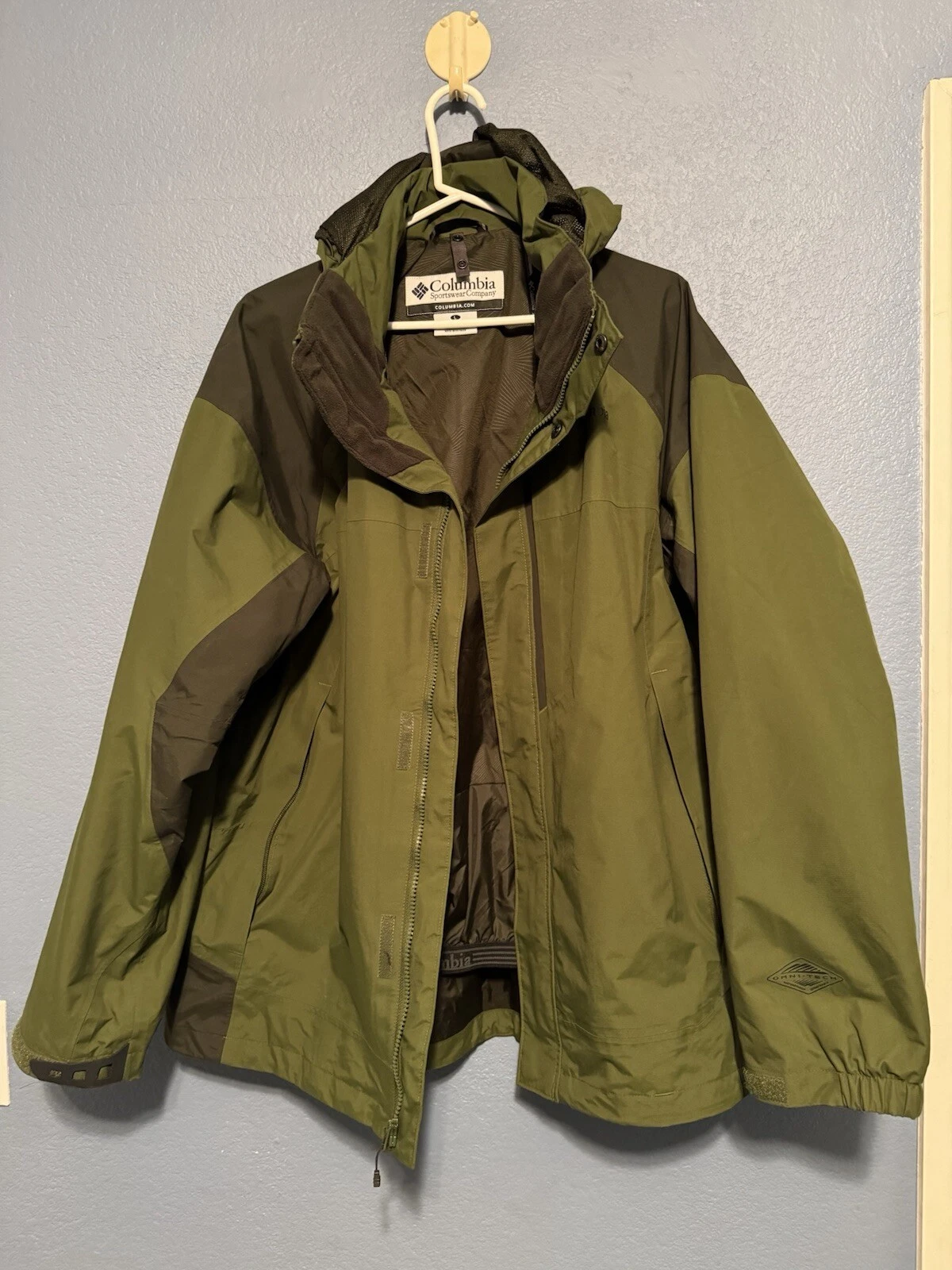Columbia Interchange Raincoat Men’s Large