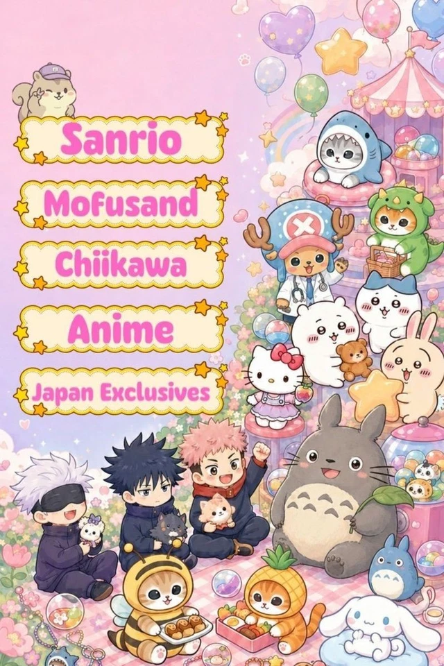 Sanrio, Mofusand, Chiikawa, Kawaii & Anime Show