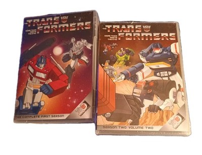 VintageDVD's Transformers Complete Season One, And Season Two,Vol. 2.NewUnopened