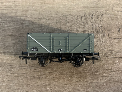 Bachmann 37-081E Spur O 7 Plankenwagen BR grau verpackt