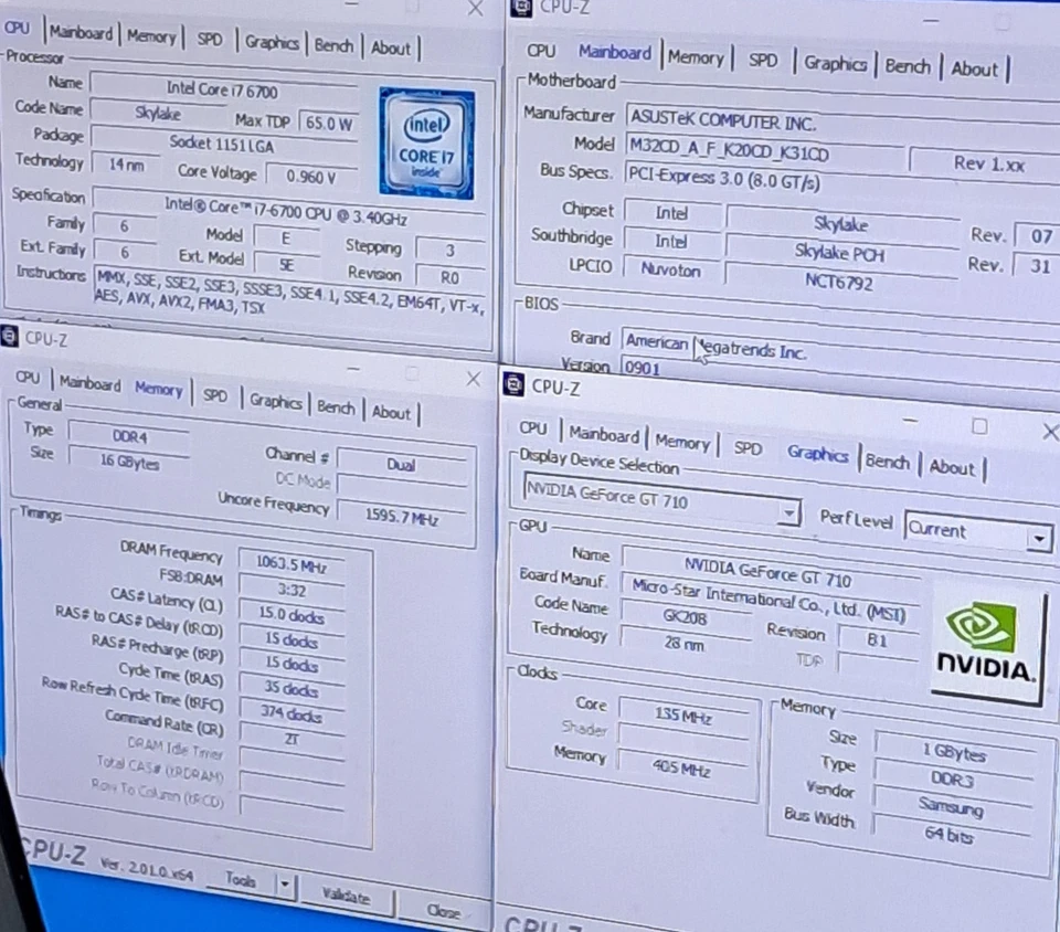 PC ASUS I7 - Immagine 3 di 4