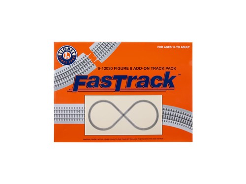 Figura 8 Lionel FasTrack 612030 Paquete de pista adicional 9 piezas calibre O para diseños | Condition: New