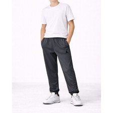 Jordan Boys XL Gray Dri-FIT Joggers Jumpman Athletic Sweatpants