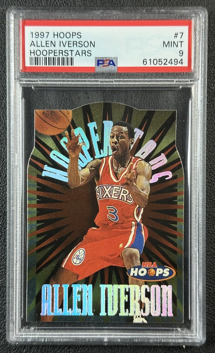 Allen Iverson Professional Sports Authenticator (PSA) Basketball