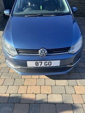 Dateless 2x2 Private Registration Number Plate 87 GO