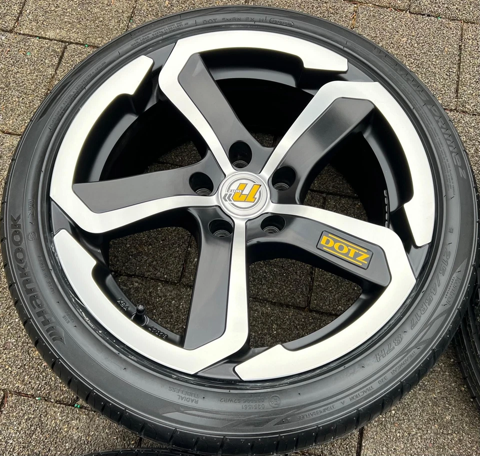 4 ALU 17" SOMMERRÄDER AUDI A3 SEAT EXEO VW PASSAT ALLTRACK 3C SCIROCCO FREIHAUS - Bild 4 von 4