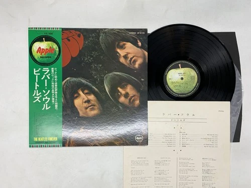 The Beatles Rubber Soul Japan LP OBI [94357ER]