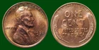 1935 D Slight Toning Lincoln Red Brown Wheat Cent Fine-Very-Fine Circulated