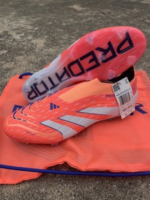 Adidas Predator Elite Laceless FG Coral Blaze Pack 10.5M NEW, JI1076