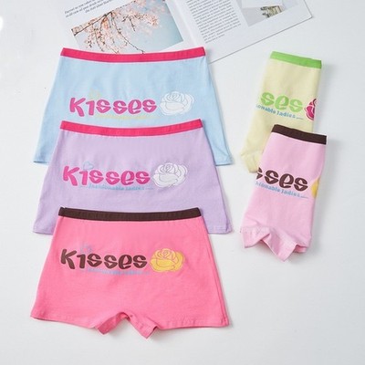 3/5/8/10 Pack Boxer Shorts Briefs Cotton Knickers Girls Underwear Age 5-16 Years