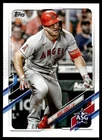 Mike Trout 2021 Topps Update #ASG-1 All-Stars Los Angeles Angels Baseball Card