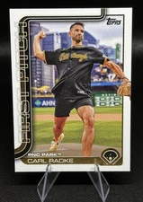 Carl Radke 2025 Topps '24 First Pitch SP #FP-6