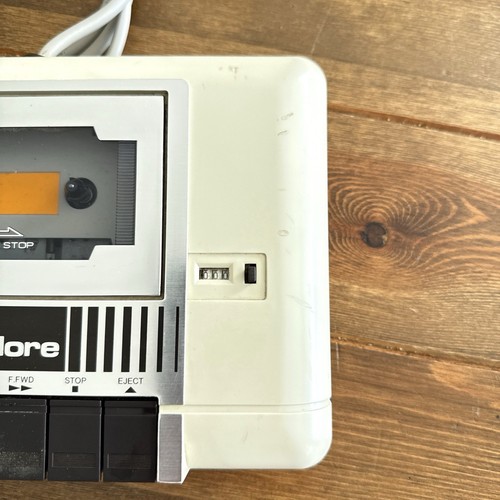 Commodore 64 1530 Datassette Cassette Model Tape Player Recorder Vintage - Afbeelding 10 van 11