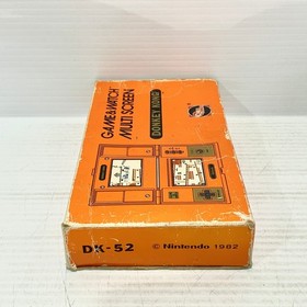 Vintage Donkey Kong Game & Watch BOX + FOAM ONLY - No Console