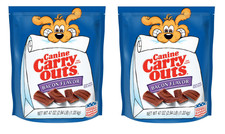 Canine Carry Outs Bacon Flavor Dog Treats, 47oz Bag 2 pack