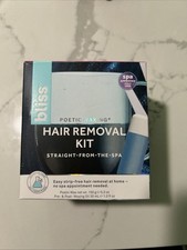 Brand new bliss Poetic Waxing Straight From The Spa Hair Removal Kit - 5.3 Oz