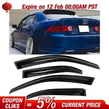 Fits For 2004-2008 Acura TSX Window Visor Deflector Vent Sun Rain Guard Shade